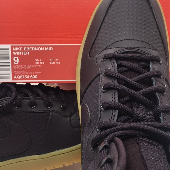 Nike Ebernon Mid Winter burgundy ash - Picture 8 of 8